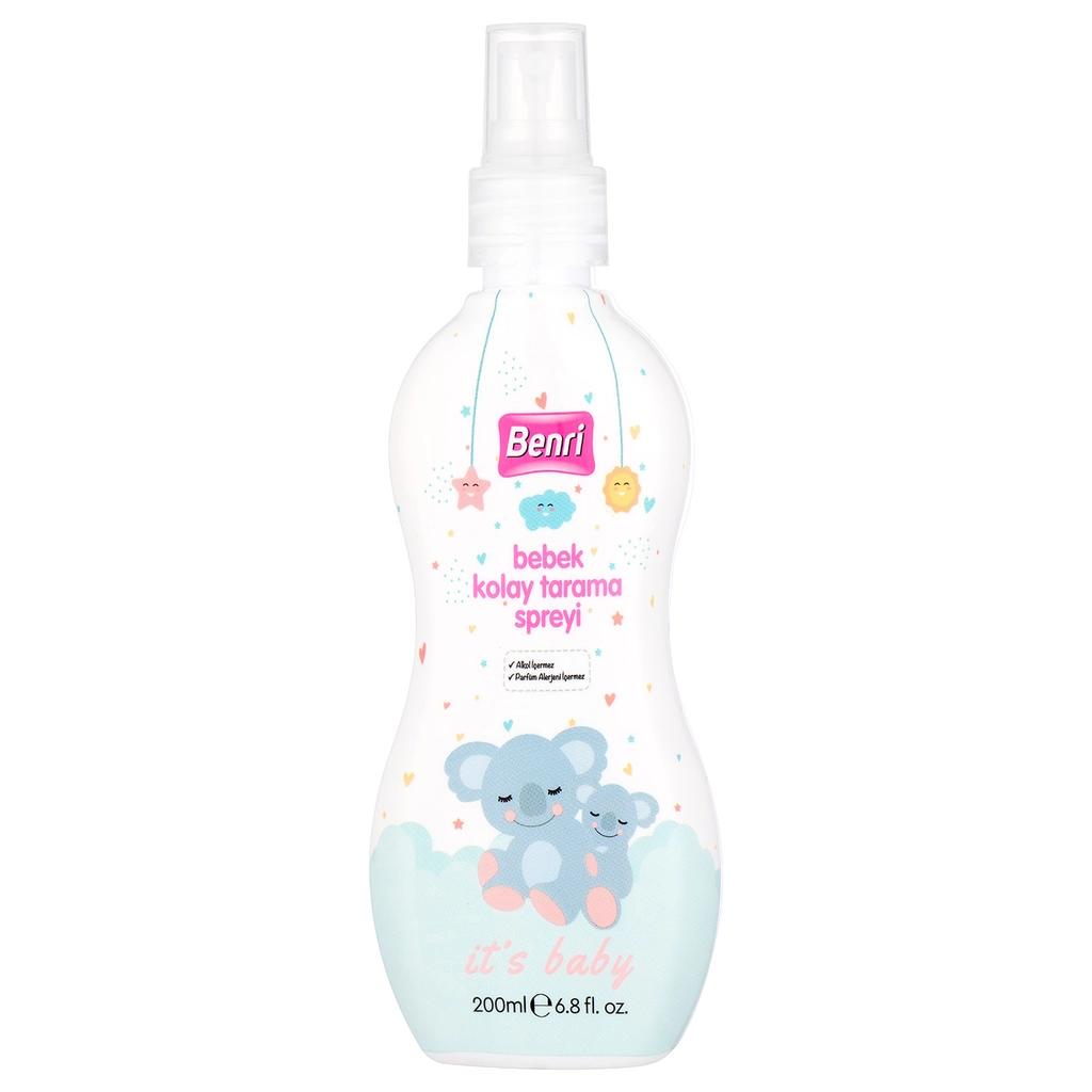 Benri Baby Detangling Spray for Easy Combing 200 ml