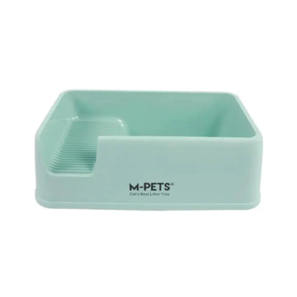 M-Pets Terra Cat Walk Open Top Litter Box Sea Green