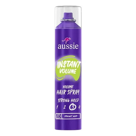 Aussie Instant Volume Hair Spray for Wavy and Straight Hair 10 oz