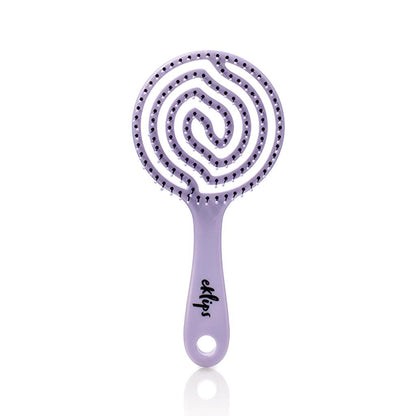 Eklips 3D Detangling Hair Brush Lilac for Smooth Styling