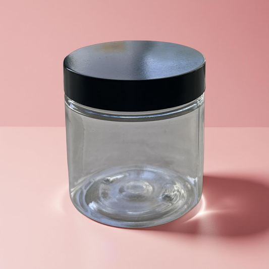 Clear Jar  with Lid - 2 oz