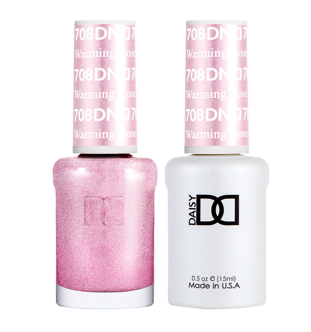 Warming Rose #708 - DND Gel Duo