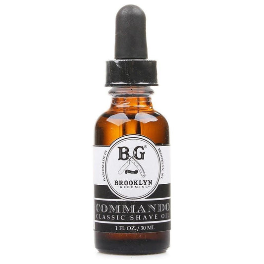 Brooklyn Grooming Classic Shaving Oil Commando 1oz