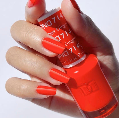 Ginger #714 - DND Gel Duo