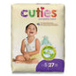 Cuties Premium Jumbo Diapers, Size 5, Over 27 Lbs
