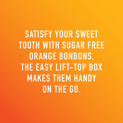 Swiss Imports Orange Sugarfree Candy Bonbons - 1.4oz