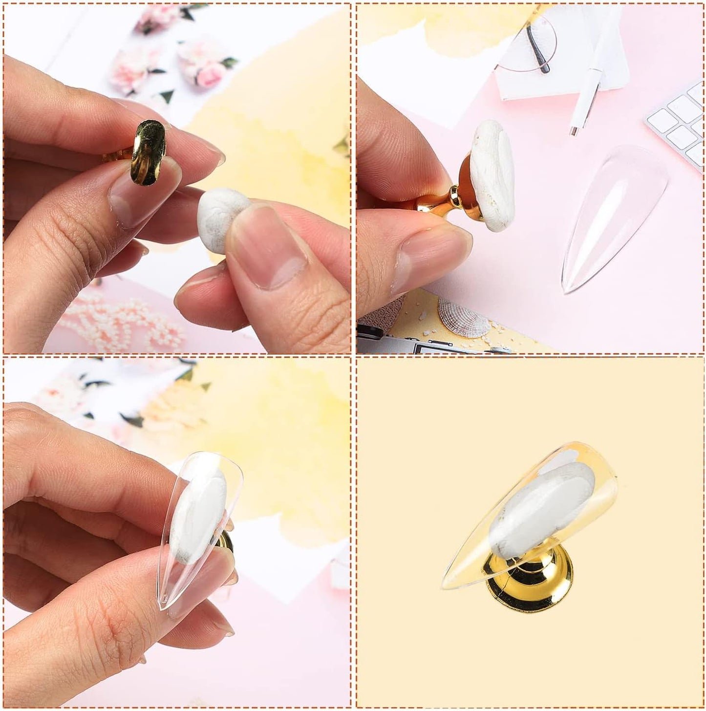 Tip Magnetic Holder - Gold - 1 Box