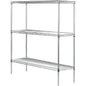 WIRE SHELF 30"x36" STAINLESS 2 CT DS
