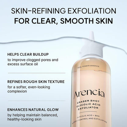 Arencia Eraser Shot Glycolic Acid Exfoliator