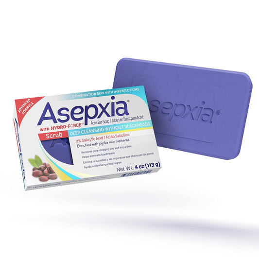 Asepxia Advanced Formula Acne Bar Soap 4 Oz