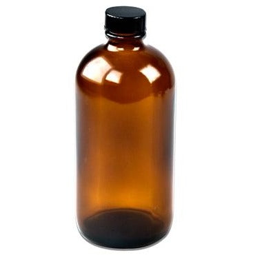 Empty Amber Bottles