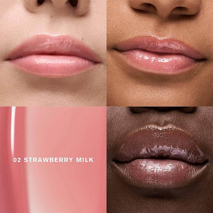 Estee Lauder Glossy Pout Lip Oil 02 Strawberry Milk 6ml