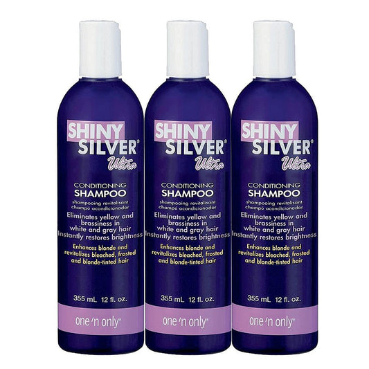 One N' Only Conair Shiny Silver Ultra 'n Conditioning Shampoo - 12 Fl Oz