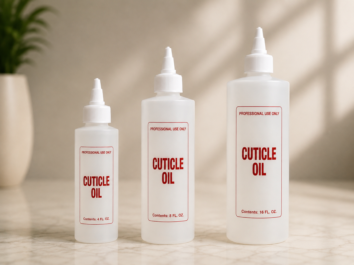 Empty "Cuticle Oil" Bottles