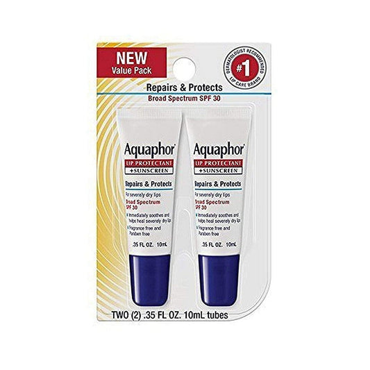 Aquaphor Lip Repair + Protect Broad Spectrum SPF 30, Lip Balm Stick, 10ml