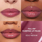 BUXOM Full-On Plumping Lip Polish Gloss - Dolly Shade Extension Lipgloss, High-Shine Shimmer, Hydrating Peptide Complex, Non-Sticky, Cruelty-Free, Hydrating