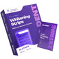 DRDENT Purple Teeth Whitening Strips - 21 Sessions for a Bright Smile - Enamel Safe & Non-Sensitive Formula - Peroxide-Free Whitening Solution