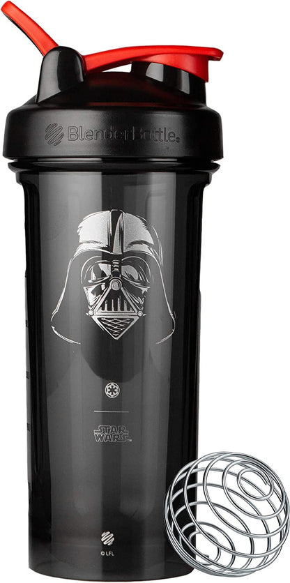 Star Wars Darth Vader Helmet Shaker Bottle - 28-Ounce Pro Series for Protein Shakes & Pre Workout