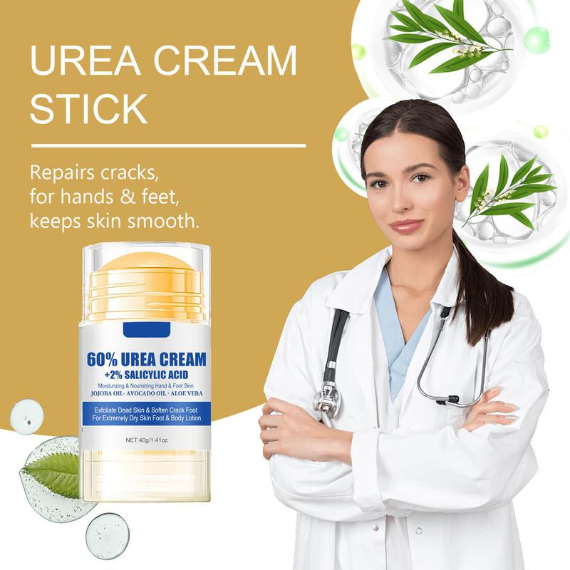 Foot Cream, Urea Cream Stick,For Dry & Cracked Skin,Foot & Hand,Dry Heel,Foot Lotion,Soft Skin