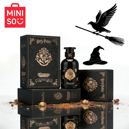 Miniso&Harry Potter Perfume | Obscuro Perfume| Eau De Parfum 100Ml (3.4 Fl.Oz.) | Saffron,Amber,Vanilla | Floral & Spicy | Made with Clean & Vegan Essentials Oils | Cruelty Free Fragrance Perfume Valentine'S Day
