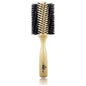 Kent LBR3 Finest Ladies Large Radial Pure Black Bristle Hair Brush