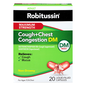 Robitussin Maximum Strength Cough And Chest Congestion DM Liquid Filled Capsules