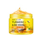 Revitalizing Turmeric & Bee Venom Foot and Hand Cream - 50g for Cracked Skin Repair and Moisture Restoration