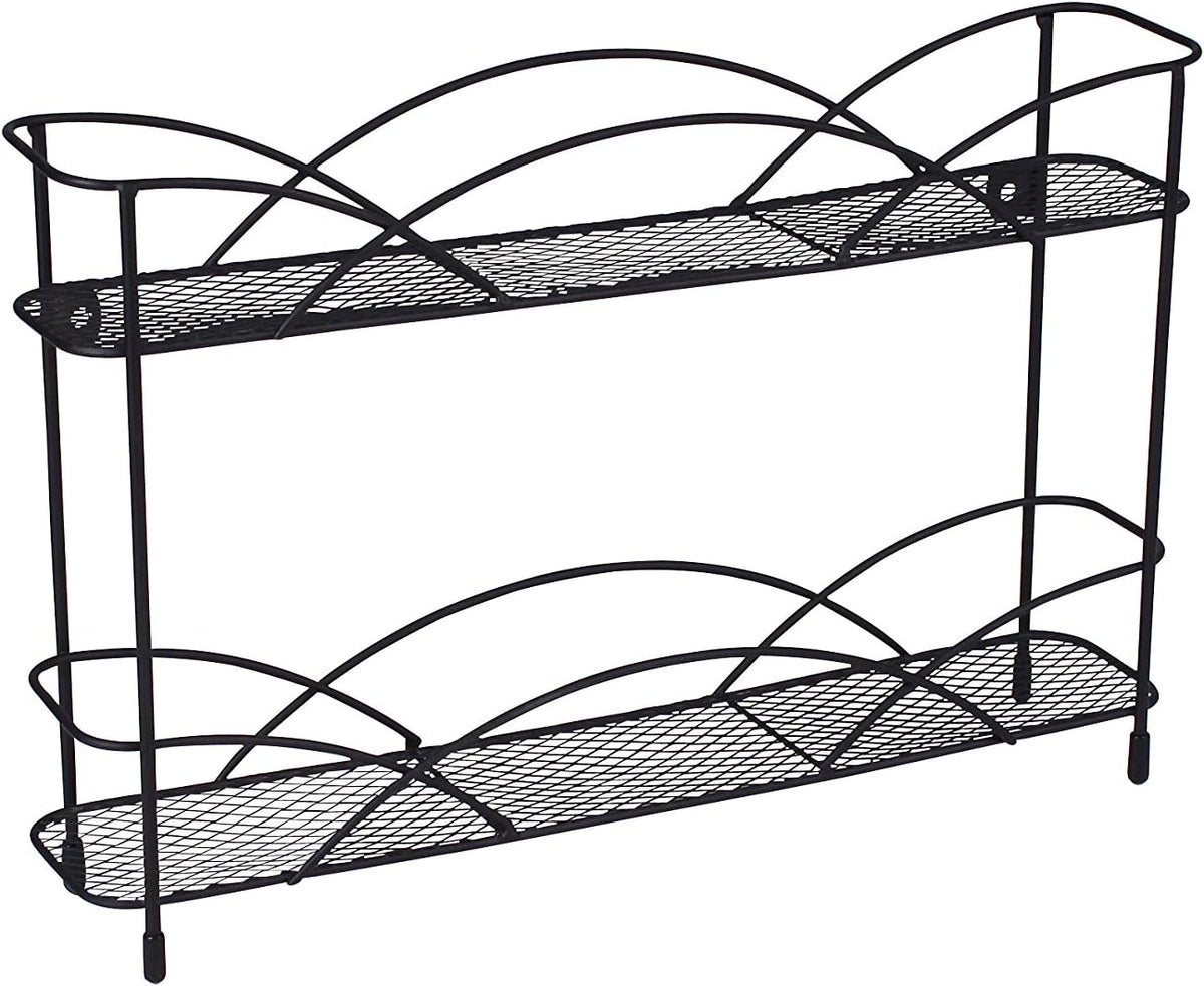 Polish Table Rack - Metal Display - 2-Tier Nail Polish Holder