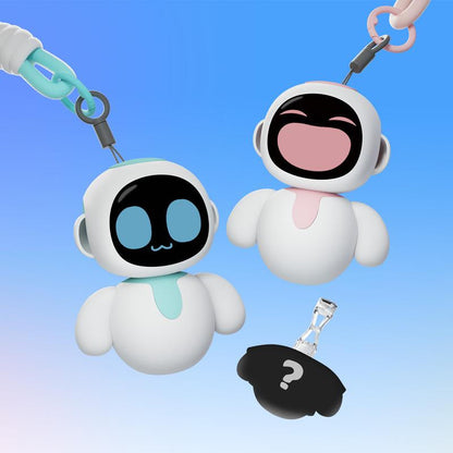 Energize Lab, Eiliko Aquamarine - Your Tiny AI Charm Robot That Matches Every Daily Outfit, Fun Electronic Pendant Toys, for Couples and Best Friends.