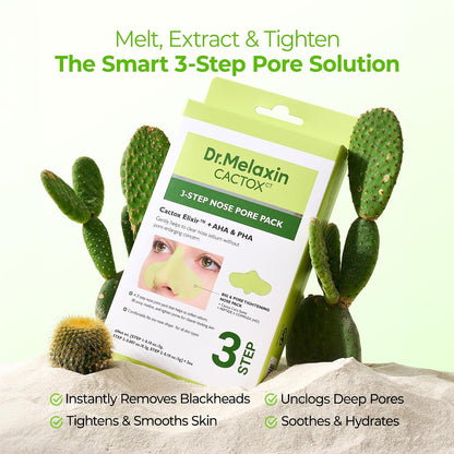 Dr. Melaxin Cactox 3-step Nose Pore Pack