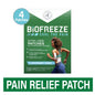 Biofreeze Menthol Pain Relief Patches Extra Large