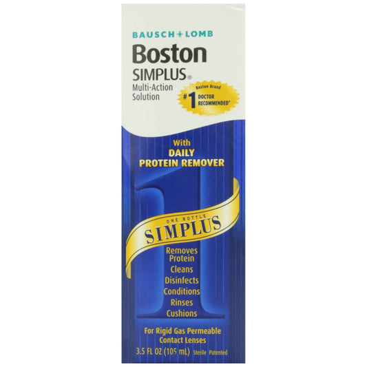 Bausch & Lomb Boston Simplus® Multi-Action Solution – 3.5 Fl Oz