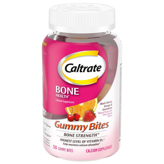 Caltrate Bone Health 500Mg  Gummy Bites 50Ct
