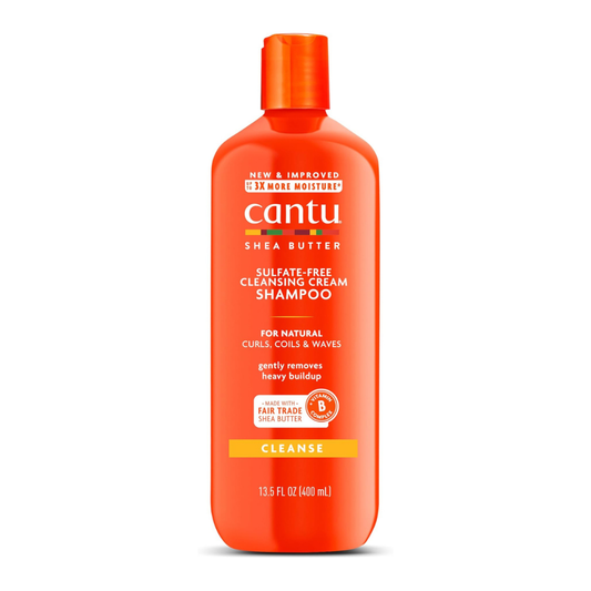 Cantu Shea Butter Sulfate-Free Cleansing Cream Shampoo – 13.5 fl oz