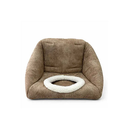 Petpretty Comfort 3-in-1 Convertible Cat Bed in Beige