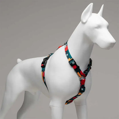Lindo Reindeer H-Type Dog Harness Adjustable Comfort Accessory