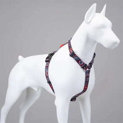 Lindo H-Type Dog Harness Adjustable Comfort Design Medium