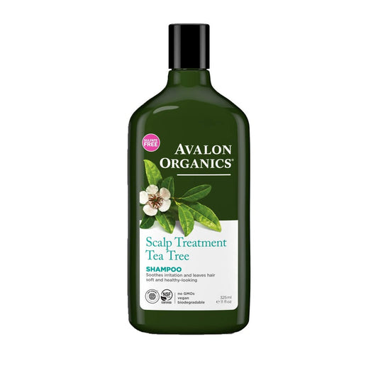 Avalon Organics Scalp Treatment Tea Tree Shampoo 11 Fl Oz