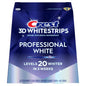 Crest 3D White Strips Professional White  Enamel Safe Dental Whitening Kit, 1Kit