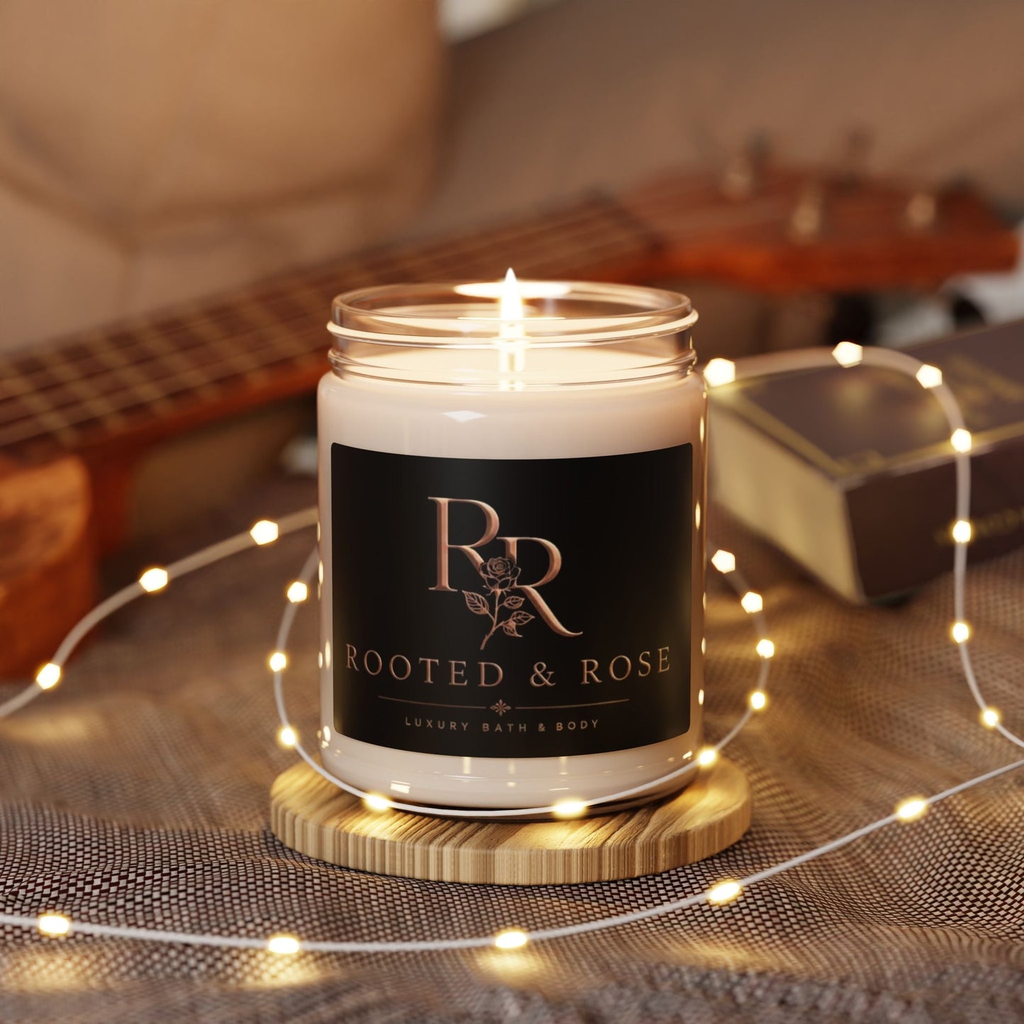 Rooted & Rose Luxury Soy Candle