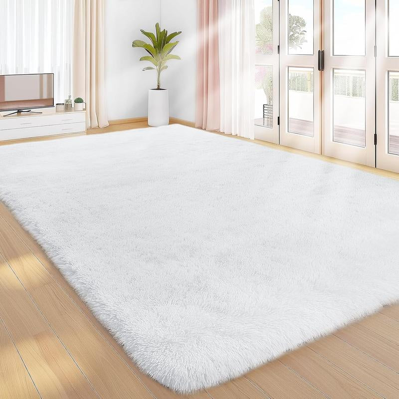 Shag Area Rugs for Bedroom Living Room,Ultra Soft Fluffy Area Rugs for Dorm, Indoor Carpet Nursery Rugs for Kids Room Home Decor, Modern Shaggy Rug