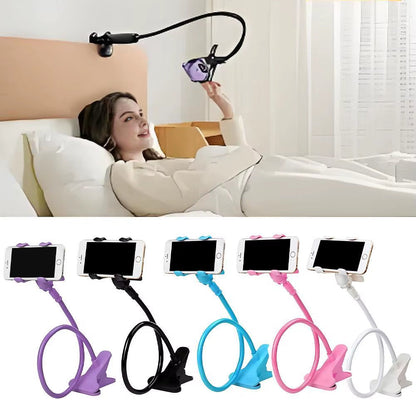 Lazy Desktop Bedside Clip Phone Bracket Flexible Long Arm Mobile Phone Holder Stand Mount for Smartphone A1B9