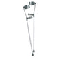 Carex Adult Standard Forearm Crutches [A985C0] 1 Pair