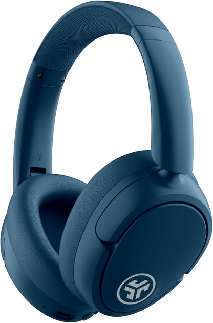 Jlab Jbuds Lux ANC Wireless Headphones, Mauve, Hybrid Active Noise Cancelling, Customizable Sound, Spatial Audio Compatible, Premium Over-Ear Bluetooth Headset