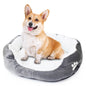 EWASWON Dog Bed for Small Dogs, Cozy Calming Pet Bed for Dogs Cats, Anti-Anxiety, Non-Slip and Machine Washable, Perfect for Home, Indoor/Outdoor Use