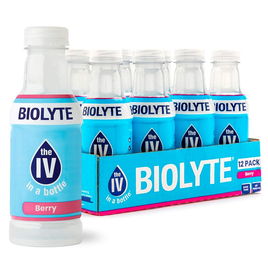 Biolyte Premium Mixed Berry Electrolyte Supplement 16 Fl Oz
