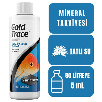 Seachem Gold Trace Aquarium Trace Element Supplement 250ml