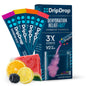 DripDrop Electrolyte Vegan Powder For Dehydration Relief - Bold Classics Variety Pack - 8ct