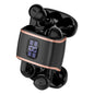 [4 Pods] 2-In-1 J40 Wireless Earbuds | 2 Pairs in 1 Case | Perfect for Couples & Gifting | 120H Battery - Black/White