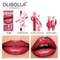 OLIBOLLA Volume Lip Sculpt Trio Set Lip Liner Lipstick Lip Glaze 3-In-1 Easy Color Gift Box for Flawless Glossy Lips